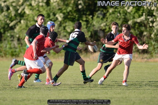 2015-05-09 Rugby Lyons Settimo Milanese U16-Rugby Varese 1667